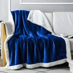 Everlasting Comfort Plush Sherpa Fleece Blanket