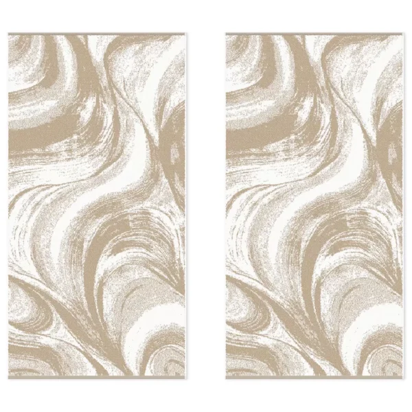 Loftex 100% Cotton Marble Spa Bath Towel - Image 7