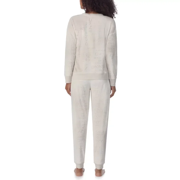 DKNY Women's Fleece Lounge Set - Cozy Loungewear for Home and Errands - Comfort - Image 7