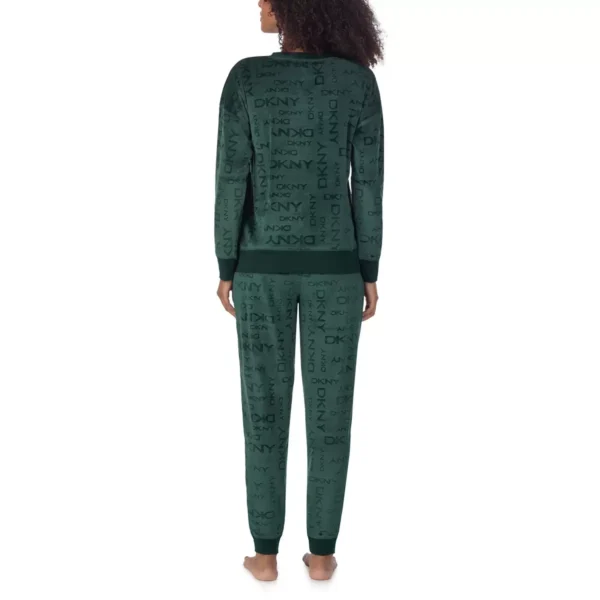 DKNY Women's Fleece Lounge Set - Cozy Loungewear for Home and Errands - Comfort - Image 6