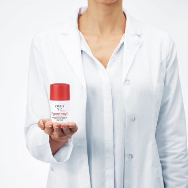 Vichy Intensive Antiperspirant 72H Roll-On | Powerful Sweat Control for Excessive Perspiration - Image 3