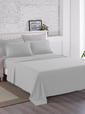 Plain Dyed Flat Sheets – Soft & Durable  Poly Cotton Bedding