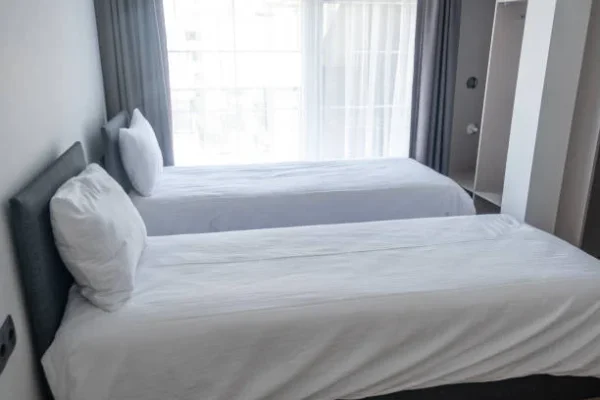 Timeless Elegance: Premium White Flat Sheet for Luxurious Comfort - Image 2