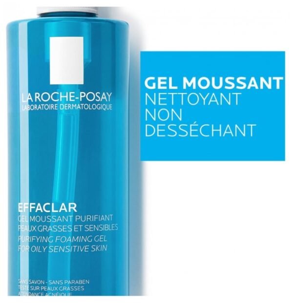 La Roche-Posay Effaclar Purifying Foaming Gel 400ml - Image 2