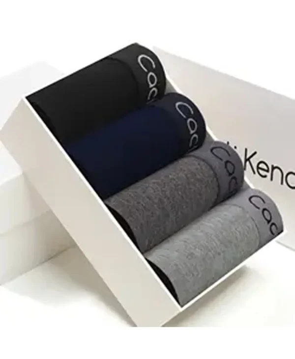 Men's Underwear Cotton Boxer Briefs Mini Breathable Luxury
