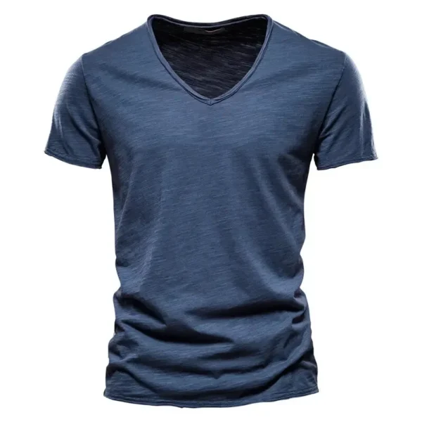 Short Sleeve Cotton Summer T Shirt - Image 6