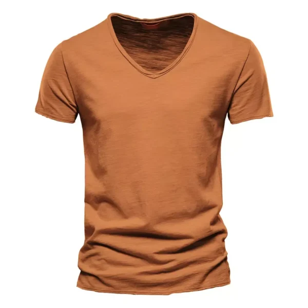 Short Sleeve Cotton Summer T Shirt - Image 5