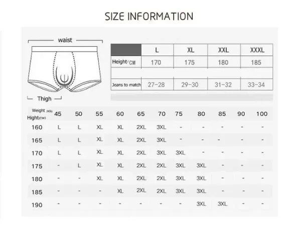 Men's Underwear Cotton Boxer Briefs Mini Breathable Luxury - Image 2