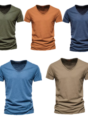 Short Sleeve Cotton Summer T Shirt