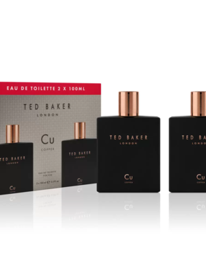Ted Baker Tonics Cu Copper Eau De Toilette 2x100ml