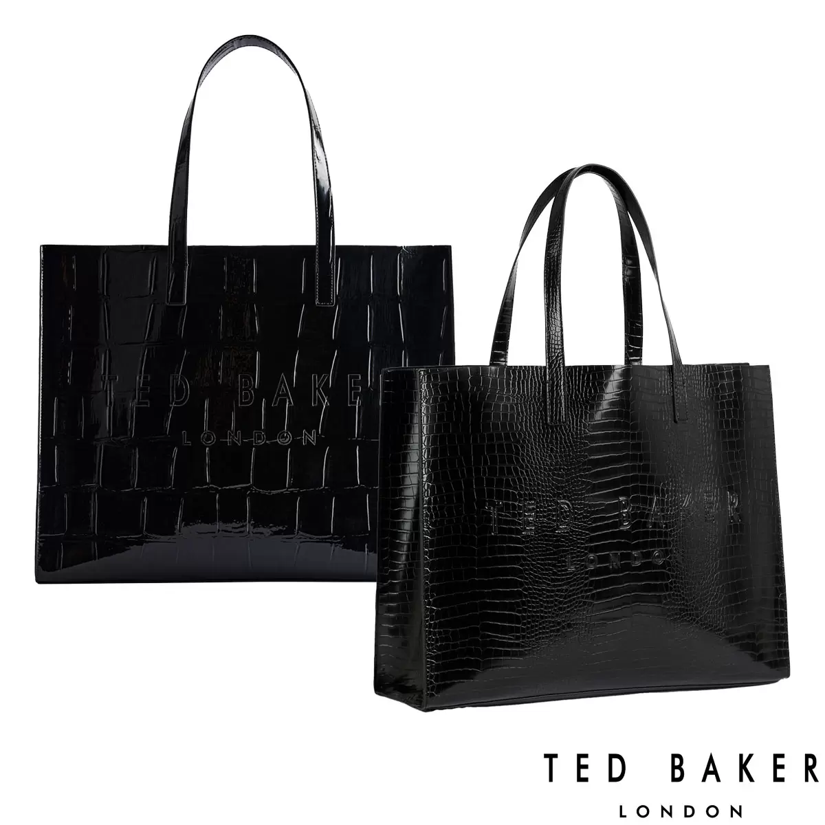 Ted Baker Tote Bag – Allicon Mock Croc Large Tote