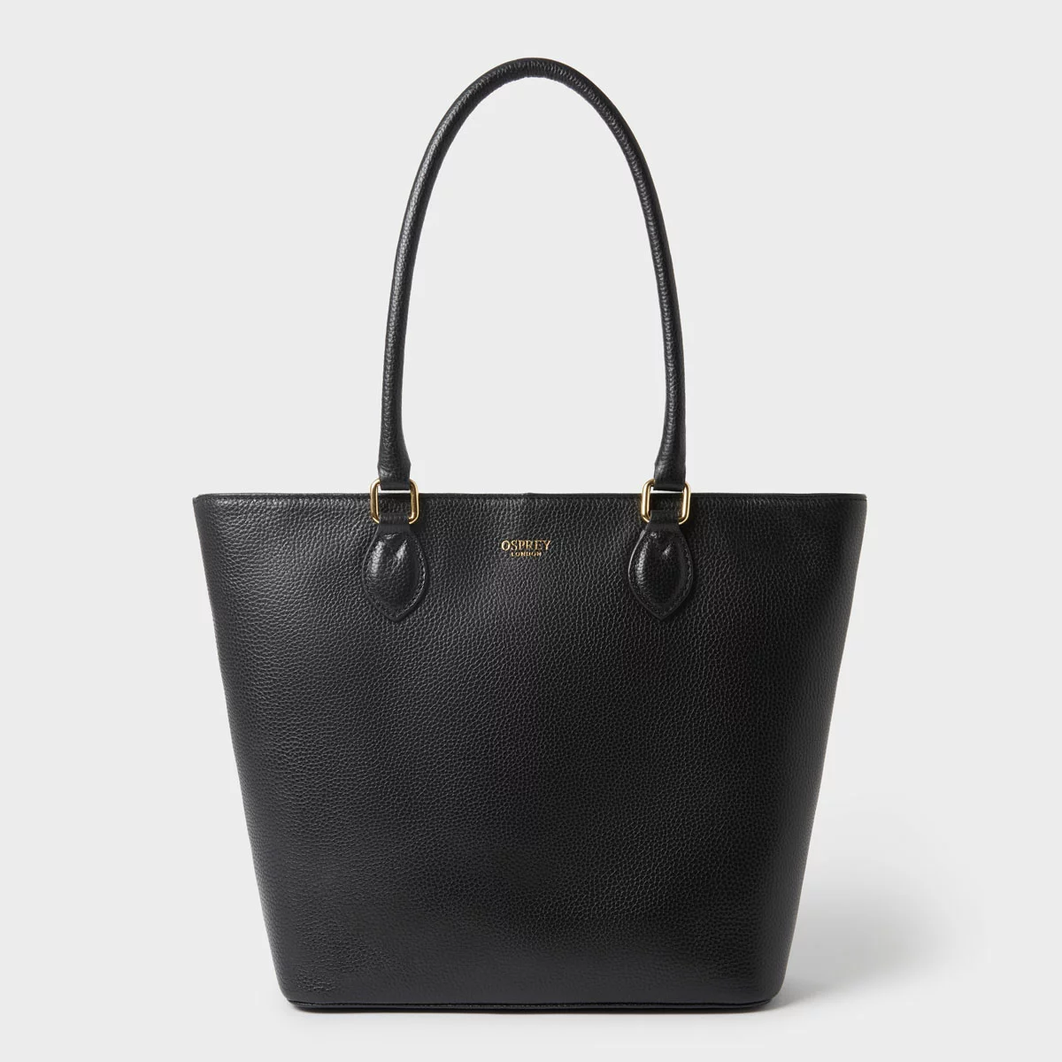 Osprey London Leather Tote – The Charlton Black Bag