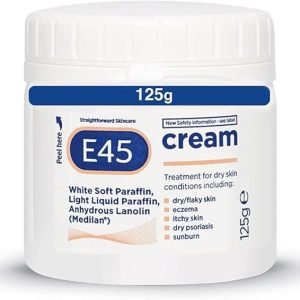 E45 Moisturiser Cream for Dry Skin & Eczema – 125g
