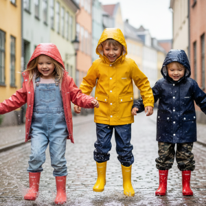 Tretorn Kids Raincoat – Waterproof Wings Jacket for Ages 3–12