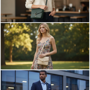 Osprey Leather Crossbody Bag